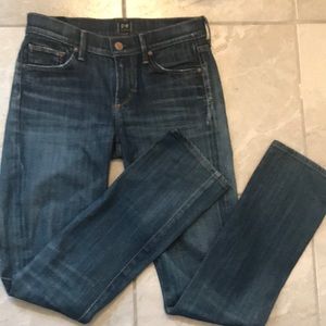 3/$12 Citizens of Humanity straight leg jeans